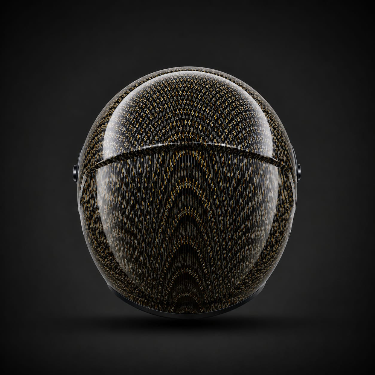 Obsidian helmet