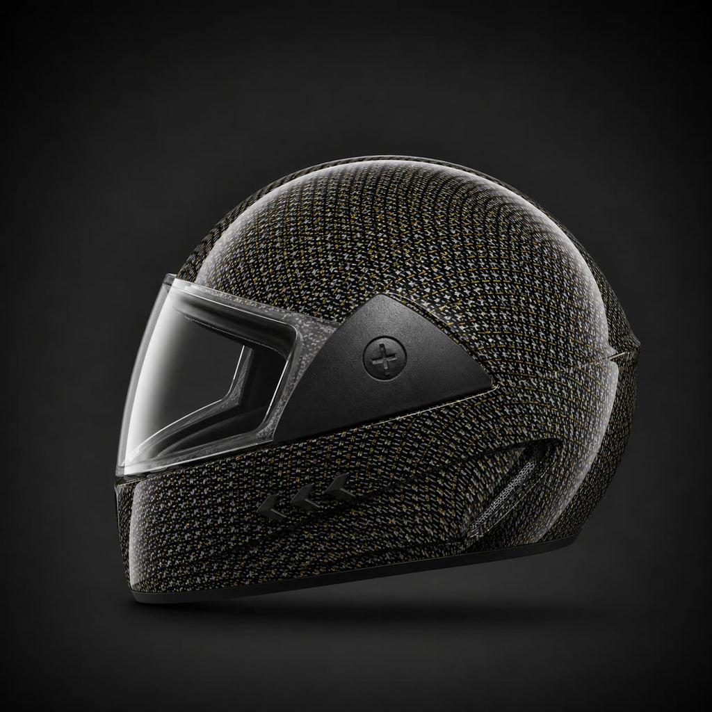 Obsidian helmet