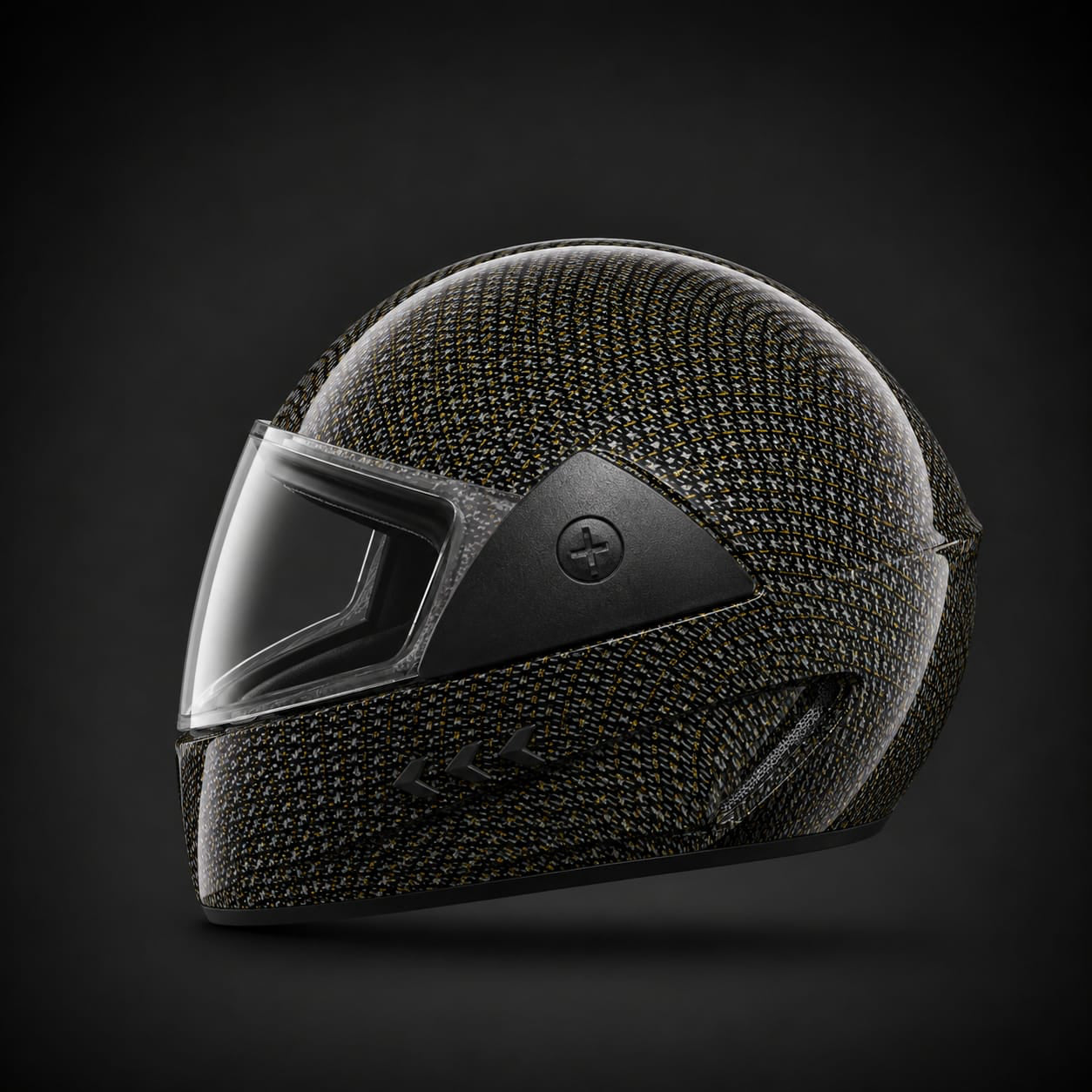 Obsidian helmet